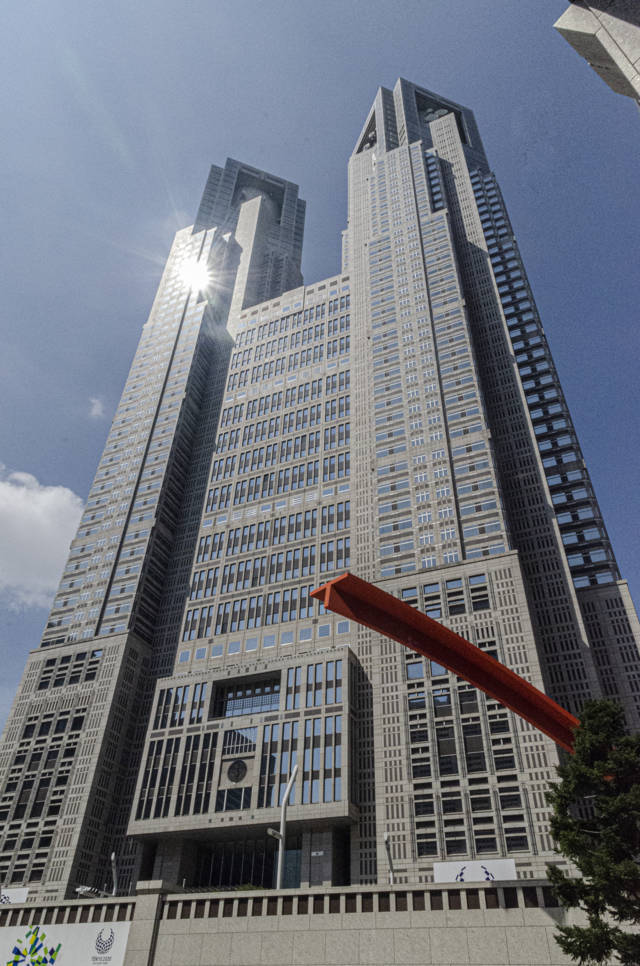 115 - Tokyo - barrio de Shinjuku - edificio del Gobierno metropolitano de Tokyo